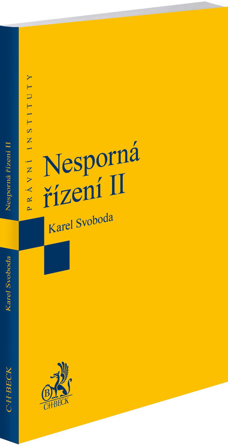 Nesporná řízení II
