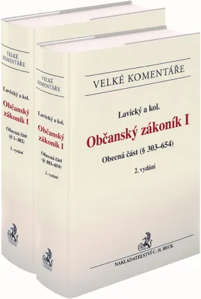 Občanský zákoník I. Obecná část (§ 1-654)